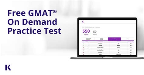 kaplan gmat free test